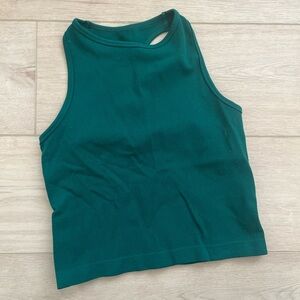 Free People Teal Tank Top